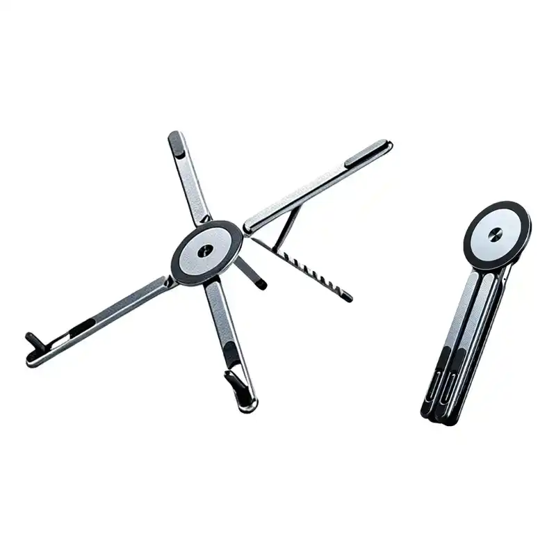 Foldable Aluminum Laptop & Phone Stand