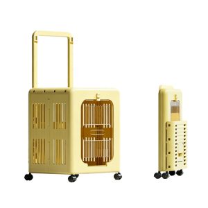 Foldable Pet Carrier Trolley