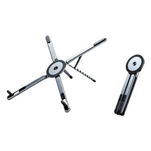 Foldable Aluminum Laptop & Phone Stand