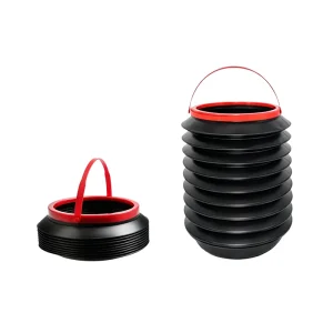 Foldable Car Trash Can for keeping cars clean and organized with a waterproof collapsible hanging design.