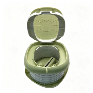 Child Car Foldable Toilet – Portable Travel Potty for Kids with Large Seat, Car/Travel/Outdoor Use