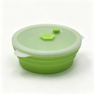 Collapsible Silicone Food Storage Container — Leakproof Meal Prep Box