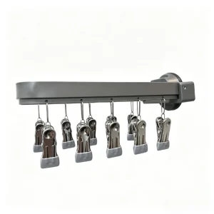 Suction Cup Foldable Sock Drying Rack — No-Drill Laundry Hanger