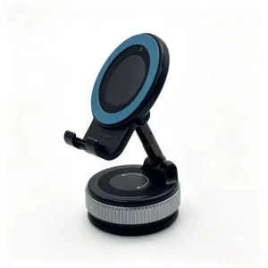 Vacuum Suction Magnetic Car Phone Mount with Adjustable Arm